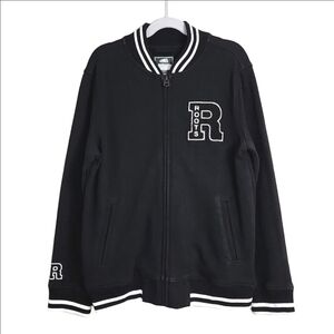Roots Cotton Varsity Style Jacket, Size 9-10 ~ VGUC